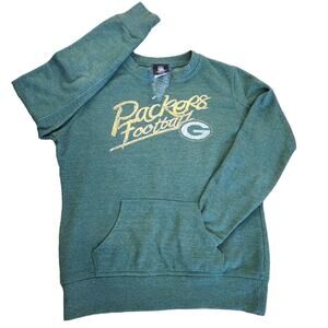 NFL Green Bay Packers womans v-neck sweatshirt size small